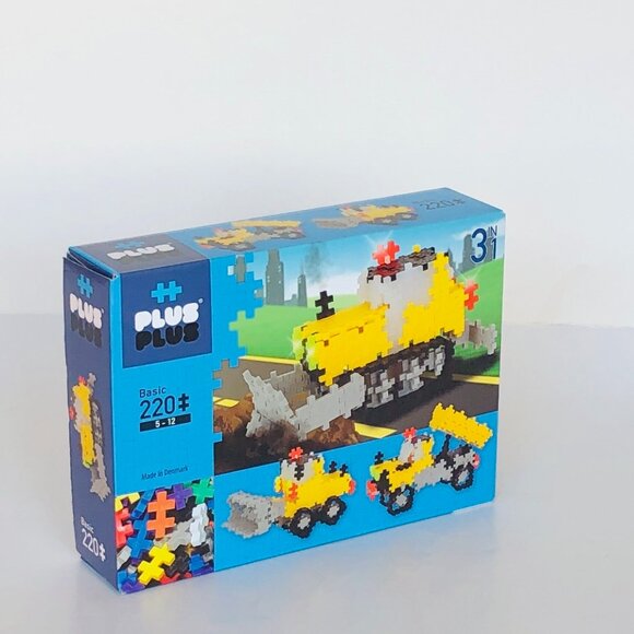 Plus-Plus 220pc Pastel 3 In 1 Building Set Made in Denmark New Sealed For Age 5+ - Picture 5 of 11
